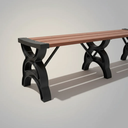 Ver imagem 6 de Banco em Madeira Plástica Ecológica sem Encosto para Jardim