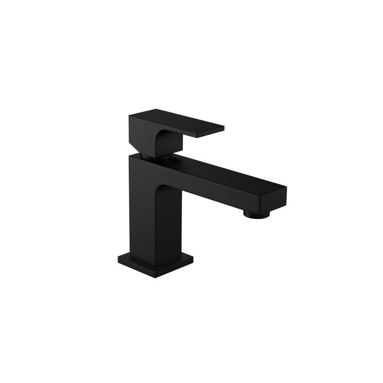 Misturador Monocomando Bica Baixa de Mesa para Lavatório Deca Unic Black Matte Misturador Monocomando Bica Baixa de Mesa para Lavatório Deca Unic Black Matte