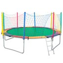 Ver imagem 1 de Cama Elástica 3,66M ChicoPlay Lona Verde Nacional Com Emenda