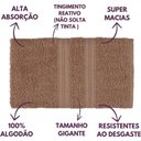 Ver imagem 6 de Jogo de Toalhas Gigante Itália Soft 2 Banhão + 2 Rosto + 2 Tapete Luxo 100% Algodão Camurça