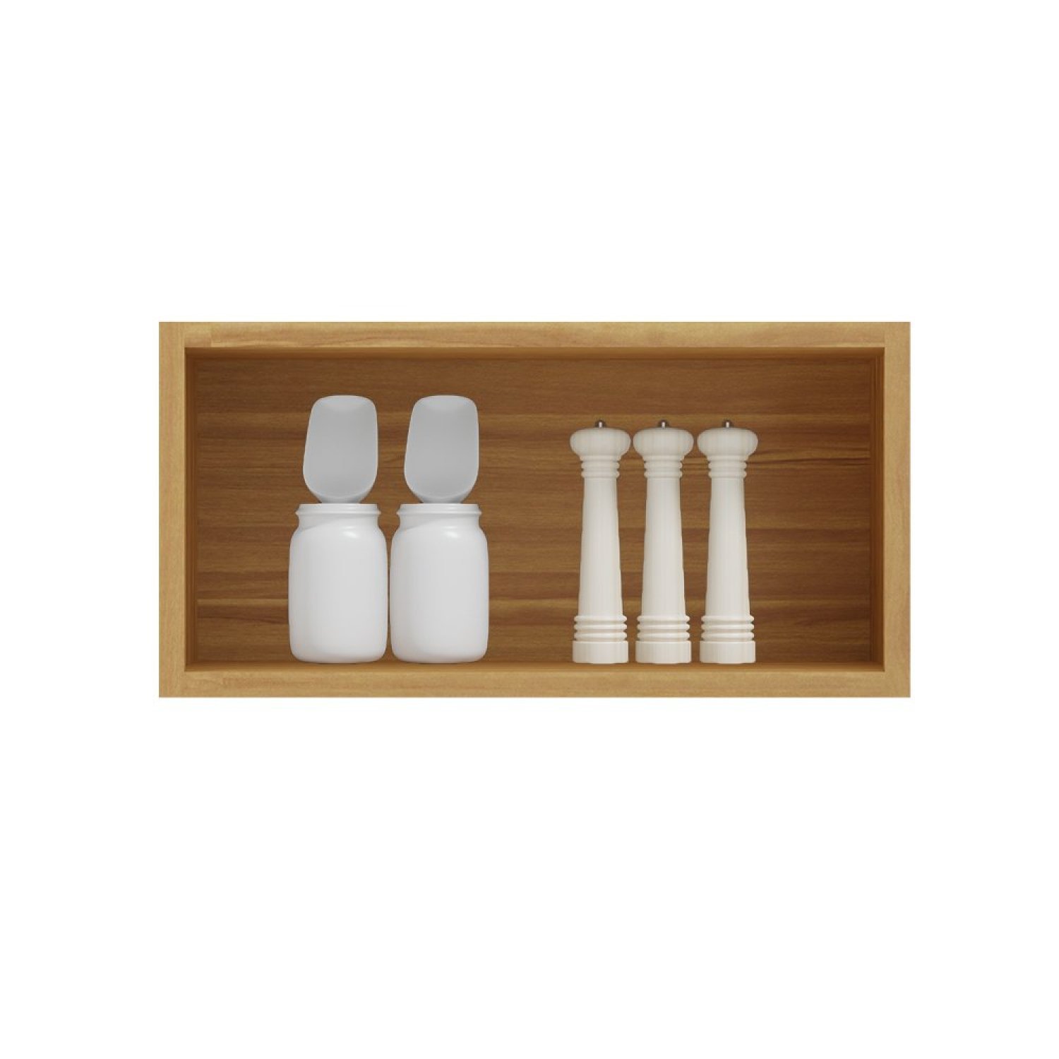 Armário Aéreo de Cozinha 80cm com 1 Porta Basculante 100% Mdf Vicenza espresso Móveis - 2