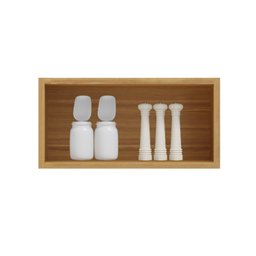 Armário Aéreo de Cozinha 80cm 1 Porta Basculante 100% MDF Vicenza Espresso Móveis - 3