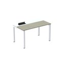 Ver imagem 2 de Escrivaninha Mesa Escritório Plataforma para 1 Pessoa com Caixa de Tomada PSC