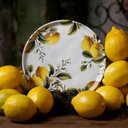 Ver imagem 5 de Jogo Bowl Prato Raso e Sobremesa Limonata Arauco Porto Brasil Verde Mesa Posta Servir