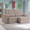 Ver imagem 1 de Sofá 2,30 Metros Retrátil e Reclinável Austin Kappesberg 3 ou + Lugares S153