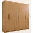 Ver imagem 1 de Guarda Roupa Casal 6 Portas Colibri D Doro Móveis - Cinamomo