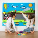 Ver imagem 2 de Mural Criativo Montessori Meios de Transporte Estímulo Educacional