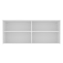 Ver imagem 7 de Armário Aéreo Madesa 2 Portas de Correr de Vidro para Cozinhas Glamy, Lux e Reims Branco Cor:Branco