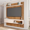 Ver imagem 7 de Painel Ripado para TV até 55 Polegadas 150cmx183cm Moon Marrom