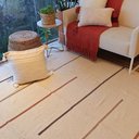 Ver imagem 4 de Tapete Tear Artesanal Design Linhas Caramelo 200 x 250