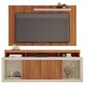 Rack com Painel para TV Até 65 Polegadas com Ripado Esmeralda  - 3