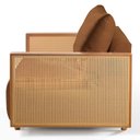 Ver imagem 5 de Poltrona para Sala de Estar Madeira Maciça Palha Rattan Arthur