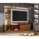 Ver imagem 2 de Estante Home Theater para TV até 65 Polegadas Sala de Estar Vivaz Matte/Off White - Frade
