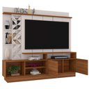 Ver imagem 5 de Estante Home Theater para TV até 65 Polegadas Sala de Estar Vivaz Matte/Off White - Frade