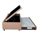 Ver imagem 2 de Bicama com Baú Solteiro Reforçado em Courino 88x188cm B&G