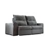 Sofa Parma Tecido 1500-05 Cinza 205cm Imperius Kuri Cinza 205cm - 1