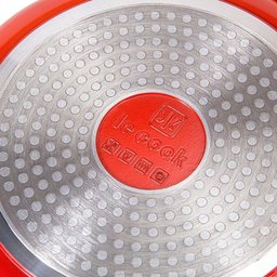 Cacarola Le Cook Premier Orange 28cm 7,2l Pegador Silicone - 6