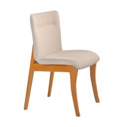 Conjunto Sala de Jantar Mesa Mad 160cm com 6 Cadeiras Debora estrutura em madeira Maciça e Tampo MDF/Vidro - 13