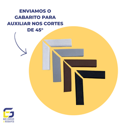 Roda Meio Painel Ripado Eva Adesivo Saturno 2,5cmx5mm 20 Mts - Preto - 4
