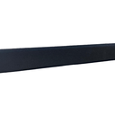 Ver imagem 2 de Roda Meio Painel Ripado Eva Adesivo Saturno 2,5cmx5mm 20 Mts - Preto