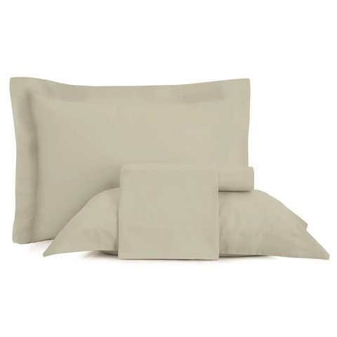 Jogo Cama Casal Altenburg 300 Fios Sublime Ponto Ajour Marrom