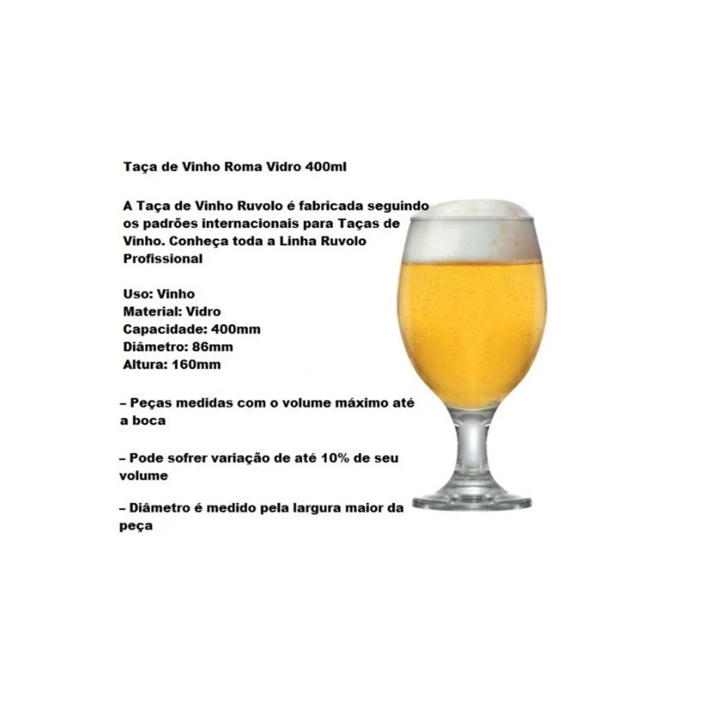 Conjunto de Copos para Cerveja Ruvolo Beer Sommelier 4 Peças - 2