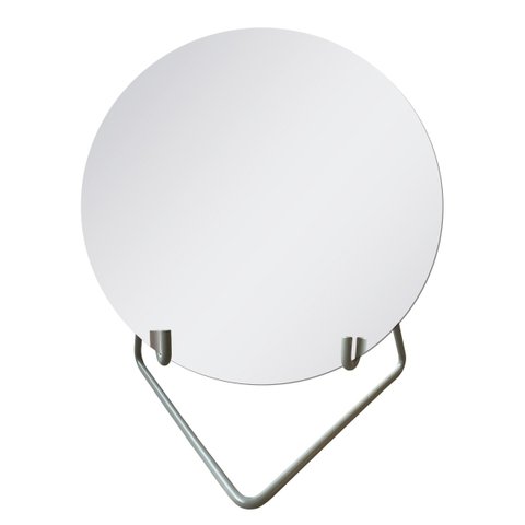 Espelho Decorativo Circle Mesa Branco 30cm Redondo
