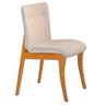Conjunto Sala de Jantar Mesa Godam 110cm com 4 Cadeiras Debora estrutura em madeira Maciça e Tampo MDF/Vidro - 15