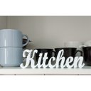 Ver imagem 4 de Palavra Kitchen - Estatueta 6cm Decoração Cozinha - Toque 3D:Branco