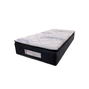 Colchão Solteiro Atria Plus Semi Ortopédico com Espuma D33 e D29 Soft 0,88x1,88x0,24 Preto
