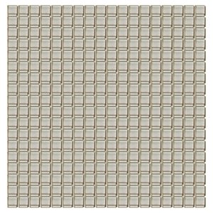 Pastilha de Vidro Strass Beige 1,5x1,5 Placa 30x30cm - 1013067008