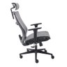 Cadeira de Escritorio Elements Vertta Pro Preta e Cinza - 3