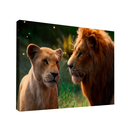 Ver imagem 1 de Quadro Rei e Rainha Da Selva -- BR ARTES