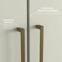 Ver imagem 7 de Guarda-roupa Solteiro Modulado Seletto 5 Portas Me32 Areia - Henn