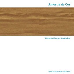 Cozinha Compacta com 8 Portas 1 Gaveta e Espaço para Micro-ondas 100% Mdf San Marino - 10