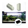 Limpador Magnetico Kares Medio Aquario Vidro Ate 6mm Branco - 6