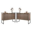 Ver imagem 1 de Armario Industrial 3 Portas Balso Affara Conjunto 2 Peças