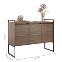 Ver imagem 5 de Armario Industrial 3 Portas Balso Affara Conjunto 2 Peças