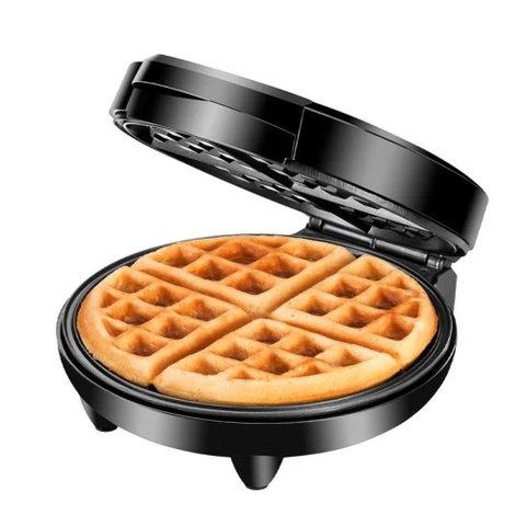 Máquina de Waffle Mondial Pratic Waffle Antiaderente 1200w Preto/inox 127v - Gw-01