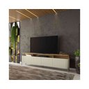 Ver imagem 1 de Rack Bend 180 cm Porta Brise Louro-Luna Incolar F800B LL/DO