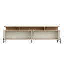 Ver imagem 3 de Rack Bend 180 cm Porta Brise Louro-Luna Incolar F800B LL/DO