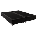 Ver imagem 1 de Cama Box Casal Bipartida Suede Preto