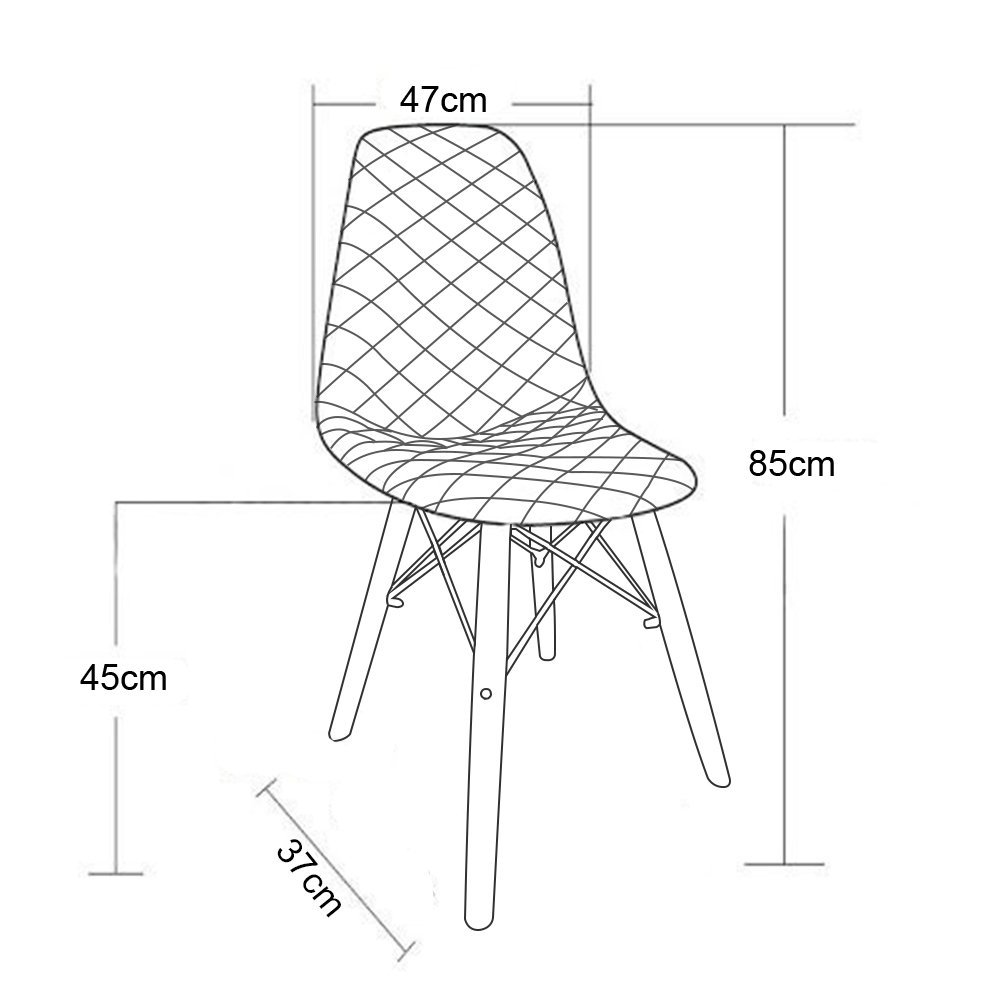 Mesa Industrial Retangular Amêndoa Base V Cobre 137x90cm C/ 6 Cadeiras Estofadas Vermelhas Cobre - 6