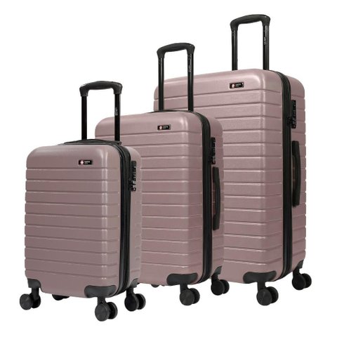 Conjunto de Malas de Viagem Pmg Paris Swiss Move - Lilás Escuro