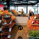 Ver imagem 1 de Kit 3 Adesivos Chão Pé Fila Distância Higiene Mercados