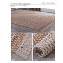 Ver imagem 3 de Tapete Juta Cochin 0,60 X 1,80 Bege Niazitex 05001821unibeg