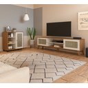 Ver imagem 1 de Conjunto Sala Charlotte: Rack 4675 + Buffet 4676