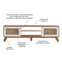 Ver imagem 3 de Conjunto Sala Charlotte: Rack 4675 + Buffet 4676