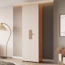 Ver imagem 6 de Armário Multiuso com Chave 211cm NT4050 Freijó/Off White Notável Móveis