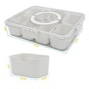 Ver mais imagens de Pote Organizador de Geladeira Frutas e Verduras com Cesto 3,8l